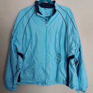 Blue Athletic/Rain Jacket